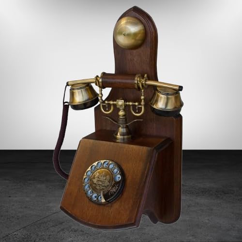 Sky-Instruments-Wall-Mounted-PhoneRetro-PhoneRotary-TelephoneVintage-PhoneRetro-TelephoneAnalog-PhoneHome-TelephoneOld-Fashioned-Phone