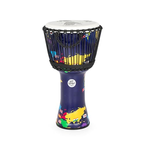 Djembé en corde Percussion Plus Slap 30cm pour percussionniste