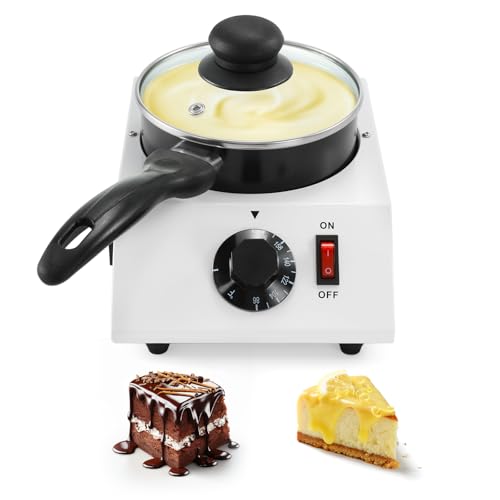 POWLAB Electric Chocolate Melting Pot Capacity 1KG Adjustable Easy To Clean