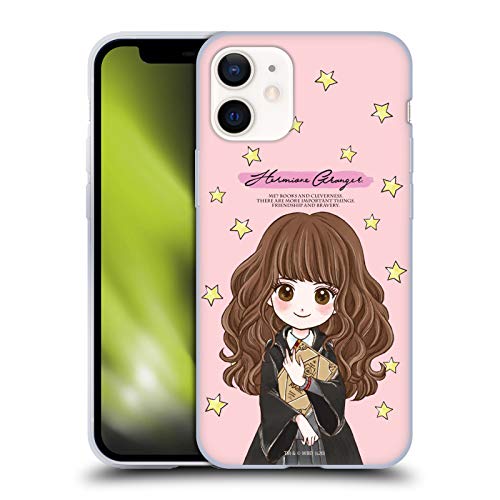 Head Case Designs Officially Licensed Harry Potter Hermione Granger Deathly Hallows Xxxvii Soft Gel Case Compatible With Apple Iphone 12 Mini #TOP29