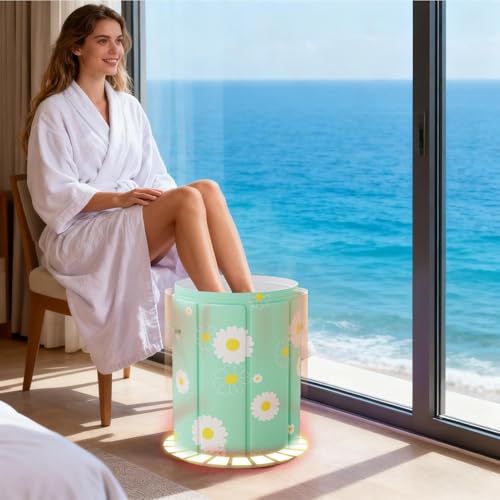 Bañera plegable para spa que alivia el dolor de pies en casa 3
