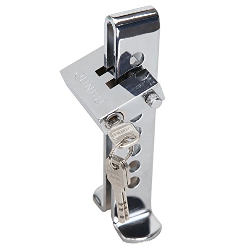 Paneltech Stainless Steel 8 Holes Clutch Lock Car Brake Lock Anti-Theft Device,Vehicle Security Protection Car Brake Lock #TOP3