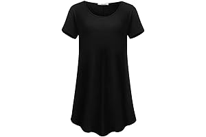 Plus Size Fit and Flare Tunic for Women: Perfect for Summer Style and Comfort
