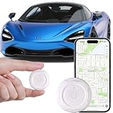Mini GPS Tracker for Vehicles, Pets & Valuables – Real-Time Tracking Device, No SIM Card or Subscription Required, Waterproof & Magnetic Locator with Long Battery Life, Free App for iOS & Android