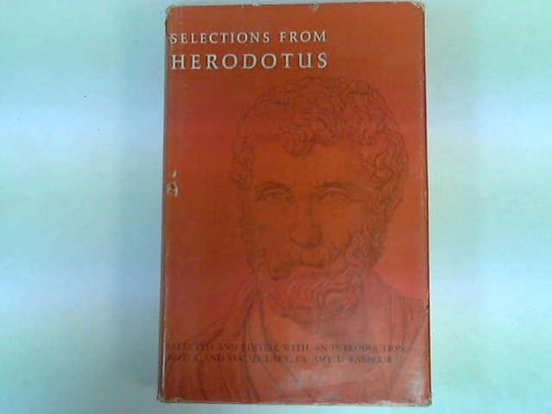 Selections from Herodotus, B00087FG40 Book Cover