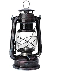 Lámparas Antiguas De Aceite O Petróleo Lámparas de Aceite Clásica, Lámpara de Queroseno, Lámparas de Queroseno Retro para Acampar al Aire Libre 18,5 cm (Lámparas de Petróleo)