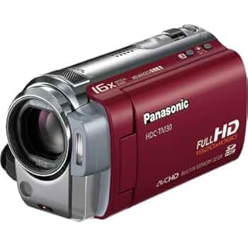 Panasonic HDC-TM25 ビデオカメラ レッド　パナソニック Amazon.co.jp: パナソニック デジタルハイビジョンビデオカメラ