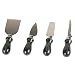 Creative Home Natural Green Marble Handle Cheese Knife Set, 4 Pieces