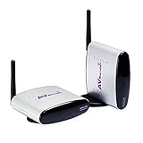 axGear AV Wireless Transmitter RCA Composite Video Cordless Sender Receiver IR Remote Signal