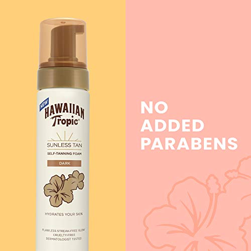 Hawaiian Tropic Sunless Tan Dark Self-Tanning Foam, 6.7oz | Self Tanner Dark, Sunless Tanner, Sunless Tanning Foam, 6.7oz - image 7