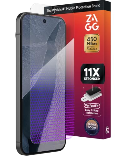 Image of ZAGG XTR5 Google Pixel 11 Pro XL Screen Protector | 11x Stronger Impact Protection, Sleep Better Eyesafe Blue Light Filter, Anti-Reflective, InvisibleShield, Easy Installation
