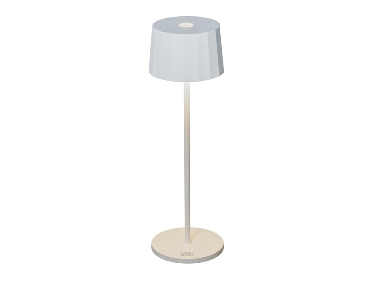 Konstsmide Tischleuchte Positano | weiss | Indoor/Outdoor | USB/Akku | 7813-250, 10 x 10 x 36 cm, Weiß