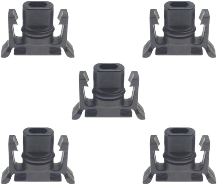 1x 2x 5x 10x Auto Water Kettle Tank Hose Connector Straight Fit Compatible With Compact Car Models 2012-2021(5pcs)