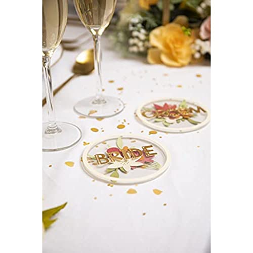 Sizzix Framelits Die Set 6PK Circle Frames, Paper, Multicolor, from 3,5 to 9,8 cm - Image 4