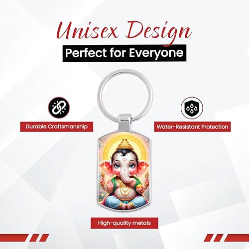 Image of Premium Printed Metal Keychain for Men & Women | High-Definition Artwork Print | Durable Key Ring for Car, Bike, Home & Office Keys | Stylish Decorative Key Holder Gift