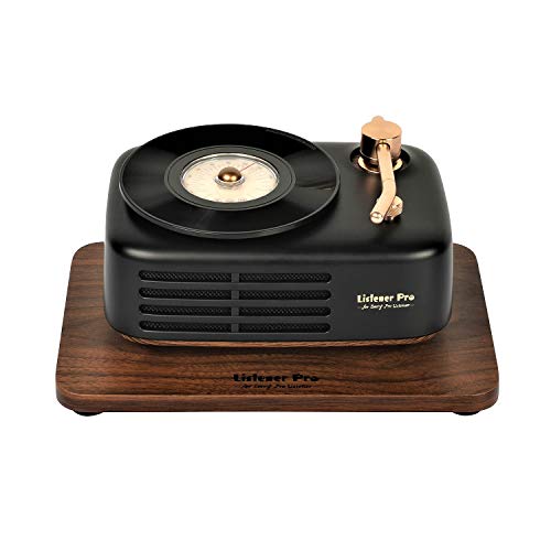Listener Pro Vintage Radio Retro Bluetooth Speaker, Wireless Portable Speaker with Strong Bass and HD Stereo Sound, Valentine's Day Gift/Birthday Gift/Office Radio/Home Decorations