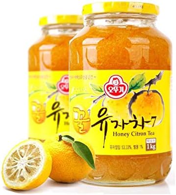 [オットギ三和]蜂蜜ゆず茶1kg 3本セット　韓国お茶　液状お茶　柚子　はちみつ入り