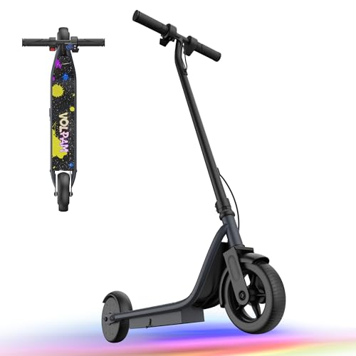 VOLPAM Electric Scooter 350W/500W/800W/1000W/250W Powerful Motor & 19/22/ 9 MPH Top Speed 16-28-10 Miles Long Range Folding E Scooter Choice