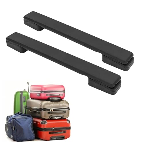 Poignée de Bagage, 20 cm/7,87 Pouces Poignée de Rechange en Plastique pour Valise Ergonomique et Antidérapante Poignée de Transport de Remplacement pour Boîtes et...