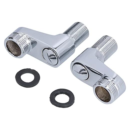 Adaptador mezclador de brazo oscilante para grifo de ducha G1/2 a G3/4, accesorio fijo de tubería de agua caliente fría para baño