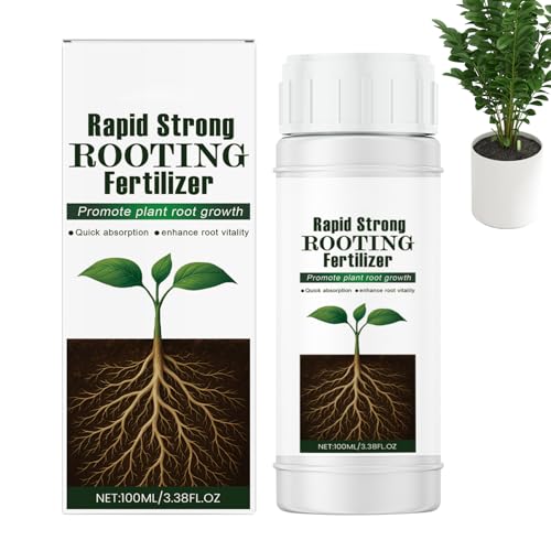 Yonuaret Abono Líquido Para Plantas De Interior - Abono Líquido Para Plantas De Interior En Macetas | 100g Solución Soluble Impulso De Propagación Rápida Para Cítricos Orquídea Monstera Cactus