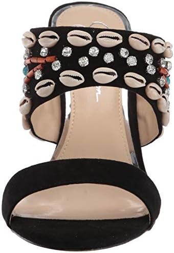 Jessica Simpson Women's Ambelle Slid Sandal Heeled, Black, 6.5 | Image 1