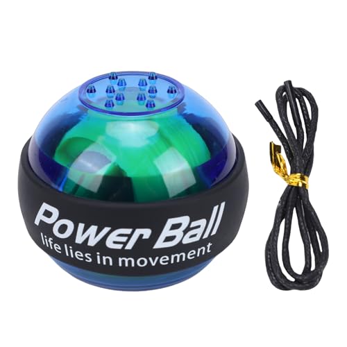Pelota de entrenamiento de muñeca con giroscopio iluminado y rotor de zinc resistente 5