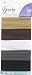 Goody Ouchless Braided Elastics, Value Pack, 2 mm, 50 Count