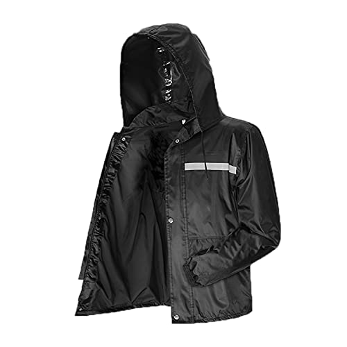 Chaqueta impermeable ligera para hombre con capucha 3X-Large miniatura 4