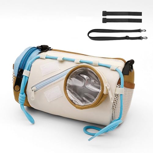 Pochette de vélo guidon imperméable 2L protection pluie VTT - 7
