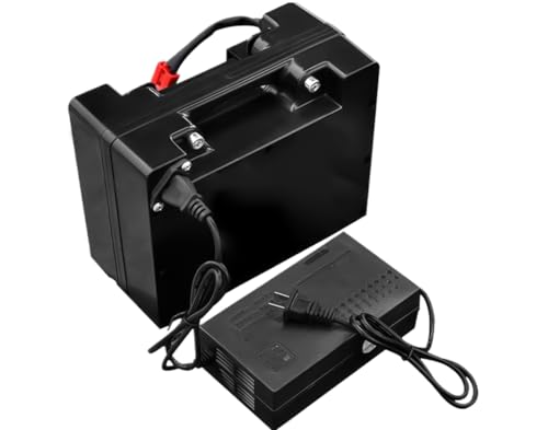 CPZZ 24V Electric Wheelchair Battery 12Ah Wheelchair Rechargeable Batteries with 2A Charger and Anderson Plug,24v 12ah Battery