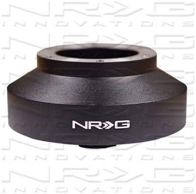 NRG Black Short Hub Adapter w/ SRS Resistors for Subaru WRX and STI -SRK-105H