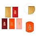 SM SunniMix 10x Chinese New Year Red Envelopes 2025 Snake Hongbao Spring Festival Lucky Money Envelope for Christmas Holiday Housewarming, 5 Mixed Color