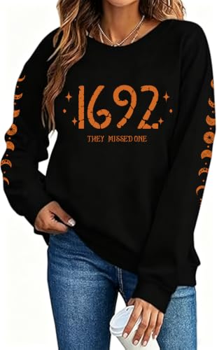 Halloween Sweatshirt For Women Halloween Ghost Long Sleeve Shirt Tops - image 1