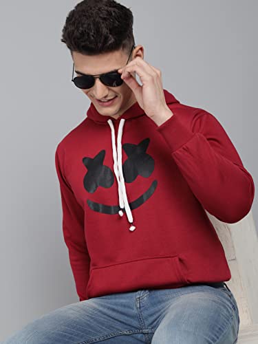 Image of eKools Men's Fleece Hooded Neck Hoodie