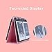 68 Pockets Mini Photo Album for Fujifilm Instax Mini 7s 8 8+ 9 25 26 50s 70 90/ Fujifilm Instax SP 1/ Polaroid PIC-300P/ Polaroid Z2300/ LG PD 233/ LG PD 239/ Name Card (Pink)