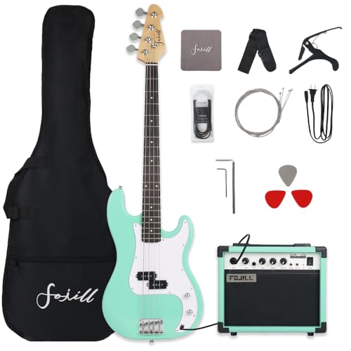 Fojill Full Size 4-String Electric Bass Guitar Kit