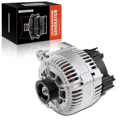 Frankberg Alternador Generador 180A Compatible con A6 2.7L 3.0L 2004-2008 A6 Allroad 2.7L 3.0L 2006-2008 A6 Avant 2.7L 3.0L 2004-2008 A8 Q7 T.o.u.a.r.e.g Sustituir# 059903015R