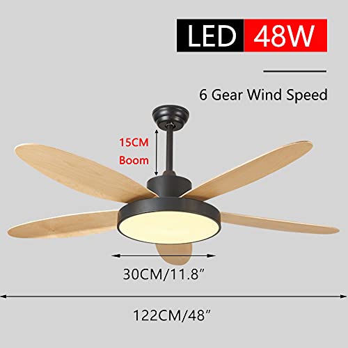 Plafonnier ventilateur de plafond LED au design épuré - 3