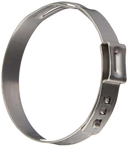 Oetiker 16705000 Stepless Ear Clamp, One Ear, 7 mm Band Width, Clamp ID Range 34.9 mm (Closed) - 38.1 mm (Open) (Pack of 10)