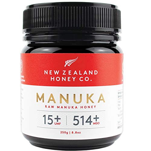 New Zealand Honey Co. Raw Manuka Honey UMF 15+ | MGO 514+, 8.8oz
