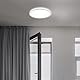 BRILONER - LED Deckenlampe mit indirektem Licht, flach, neutralweiße Lichtfarbe, Lampe, Deckenleuchte, Wohnzimmerlampe, LED Panel, Küchenlampe, Deckenbeleuchtung, 29,3x2,8 cm, Weiß