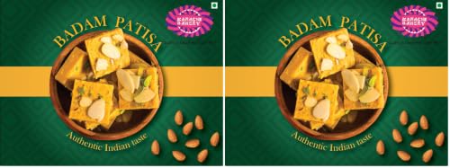 Image of Karachi Bakery Patisa 400gm | Indian Mithai | Delicious Sweet (Pack of 2)
