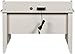 OneSpace Eleanor Executive Desk, Wood-Grain Office Desk with Hutch, White Oak