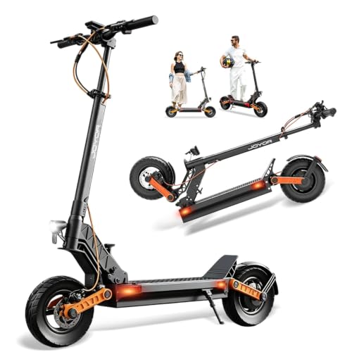 Trottinette Electrique Adulte 600W - 55km Autonomie 10' Tubeless Pliable Tout-Terrain Trottinette Électrique, Double Suspension,Double Frein à Disque Escooter,IP54,Charge 120kg,6 Vitesses 48V 13Ah