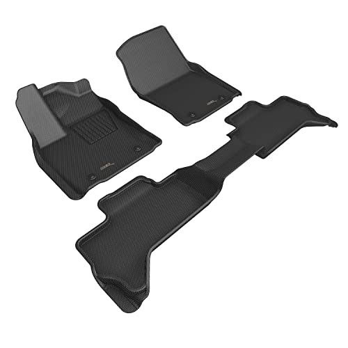 3D MAXpider Custom Fit Kagu Floor Mat (Black) Compatible with
