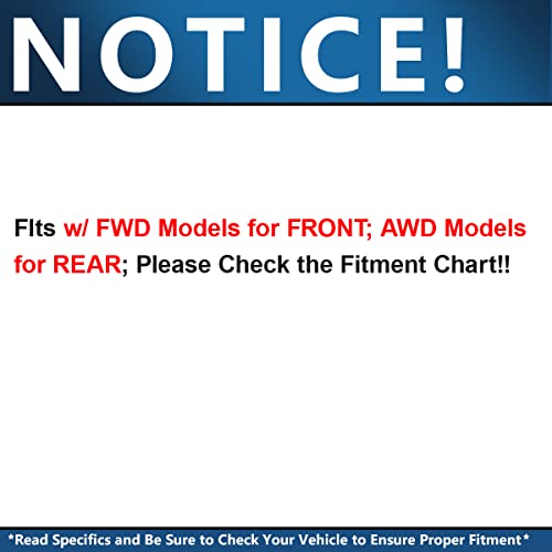 Detroit Axle Wheel Hub and Bearing Assembly #TOP5