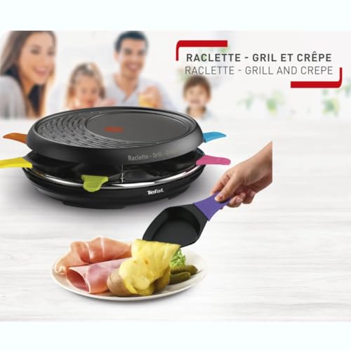 Raclette TEFAL RE310812 Colormania 8 coupelles - vue 6