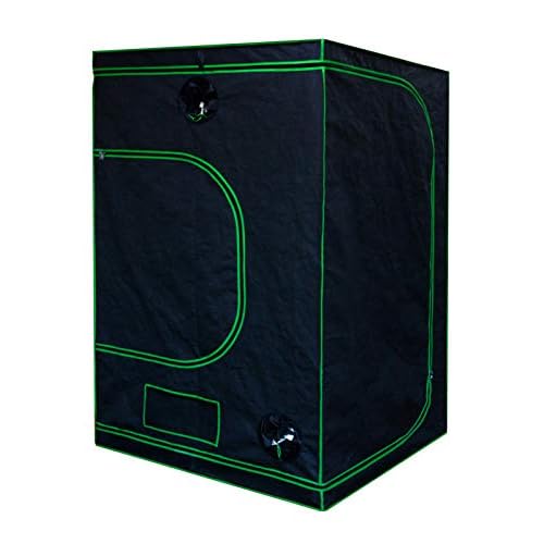 Kingpower Grow Box Grow Zelt für Pflanzen Growbox Gewächshaus Garten Anzucht Gemüse Kräuter Schrank Indoor Blumen klein Tomaten Hydro Green Auswahl viele Größen, Größe:140 x 140 x 200 cm (09)