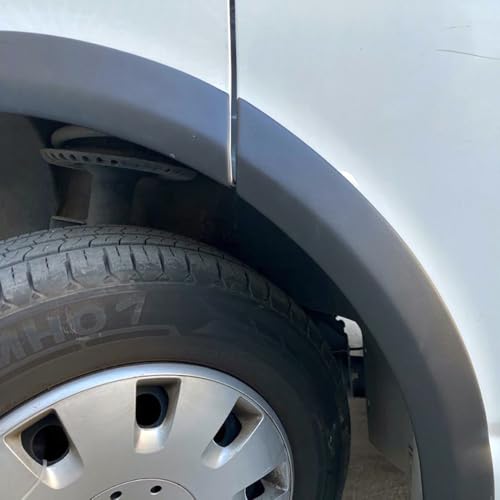 Radlaufleisten kompatibel mit VW VOLKSWAGEN Transporter T5–T5.1 2003–2015 (Kurzes Fahrzeug/Rechte Tür) mit ABE TÜV